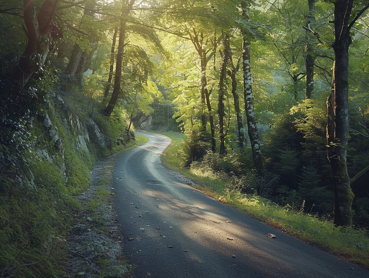 autoroute  paysage