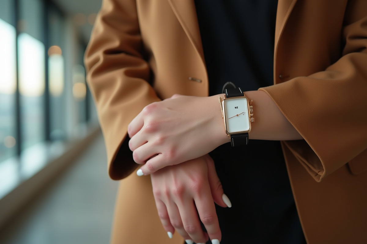 montres rectangulaires pour femmes : quintessence du raffinement + montre + femme