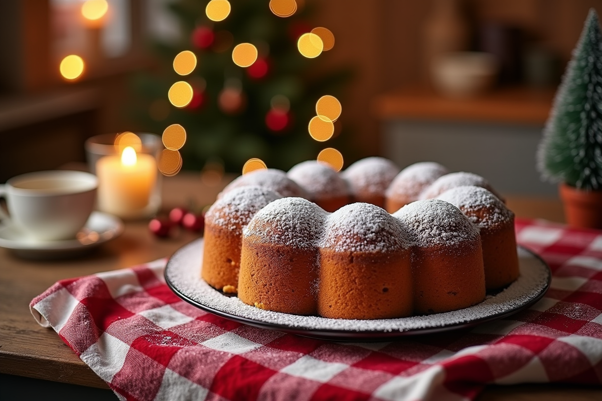 gâteau noël